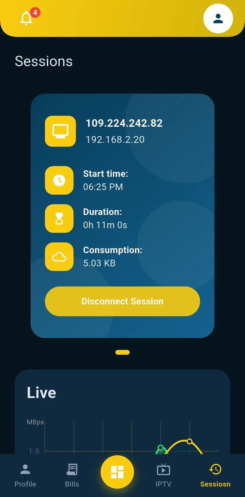 Syria Telecom screenshot